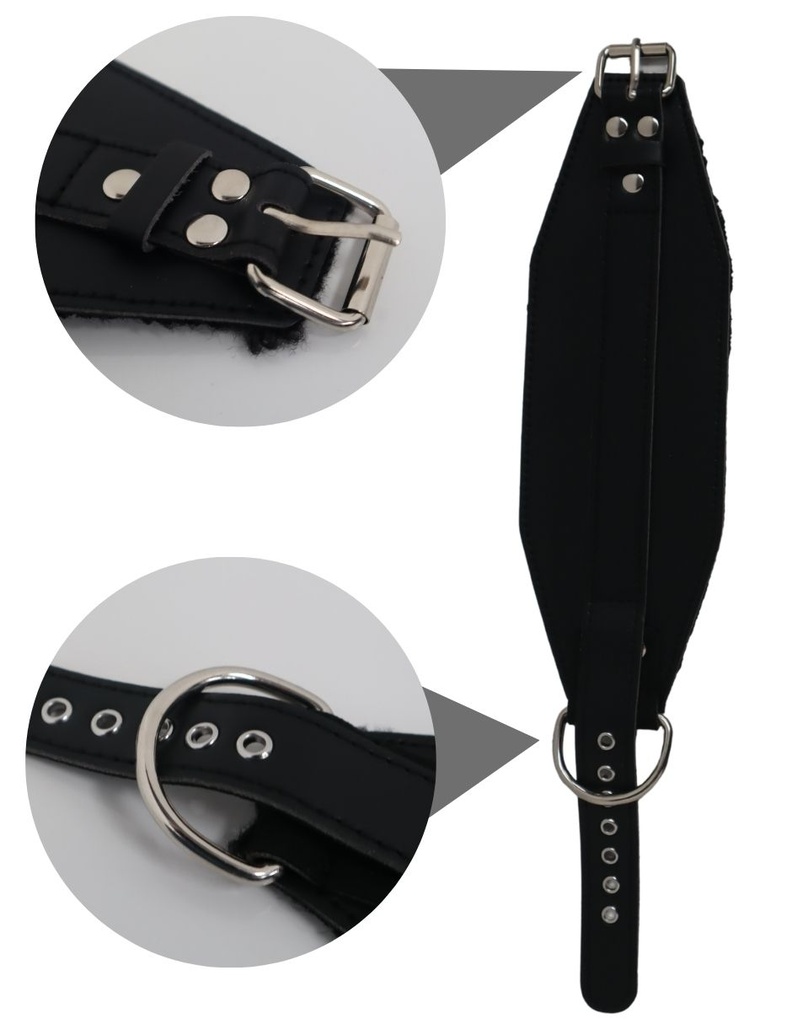 Infinité Grilletes de tobillo para Gimnasio Par/Ankle Strap  IF-BLK-ASTRAP