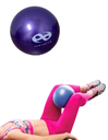 Infinité Mini Pelota de Yoga o Pilates/Mini Ball PVC Diametro 24 cm IF-PY24