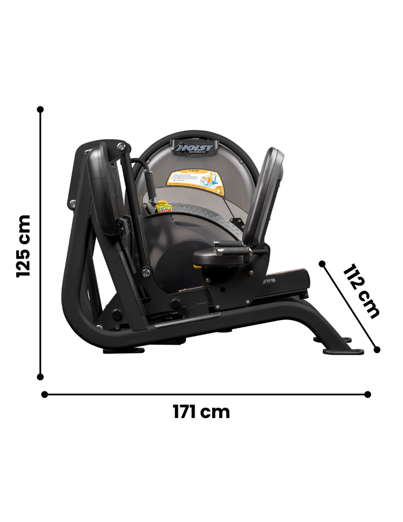 Hoist Fitness Prensa de Pierna Negro / Club Line Leg Press Black 300 Lbs HF-CL-3403-HS-PLB
