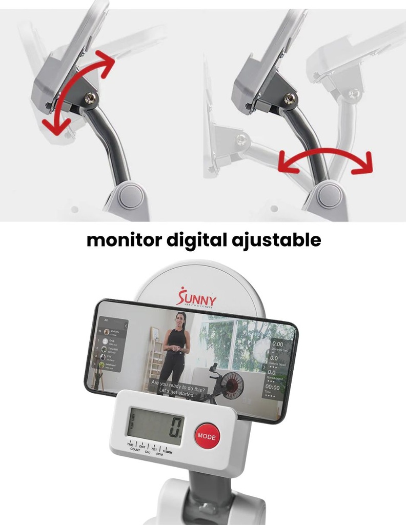Sunny Rowing Machine With Bluetooth SF-RW521020