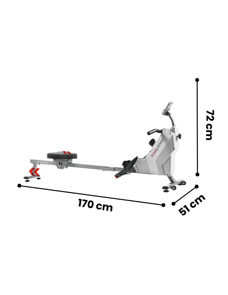 Sunny Rowing Machine With Bluetooth SF-RW521020