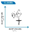 HOIST KIT RS NG LEG PRESS HF-RS-2403