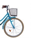 Infinite Bicicleta Urbana R26 Vintage Turismo Azul Pastel con Canasta IF-A3