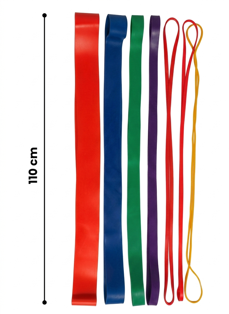 Infinite Set de Bandas de Resistencia Linea Economica (seis bandas)/Power Band Set IF-LEPWB-SET
