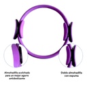 Infinité Aro de Yoga y Pilates Color Purpura 38cm Diametro IF-AY1