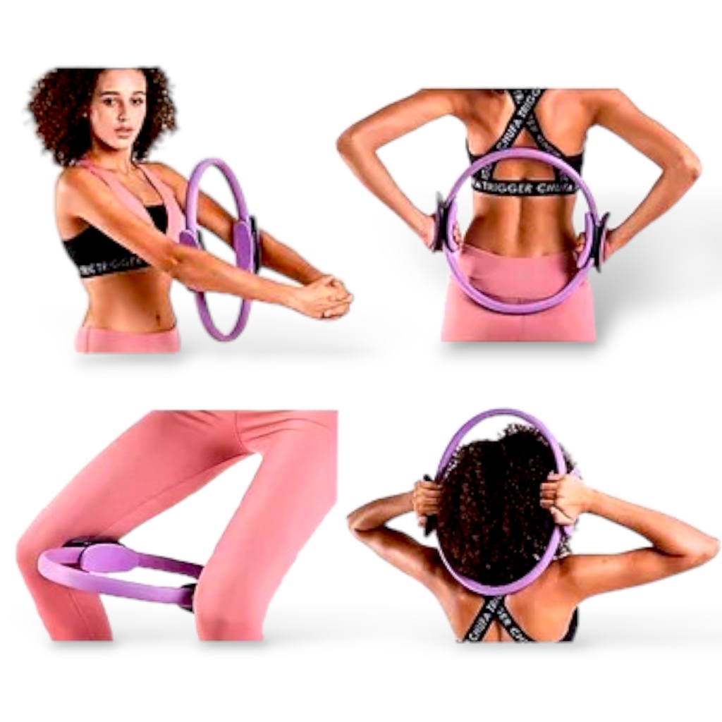 Infinité Aro de Yoga y Pilates Color Purpura 38cm Diametro IF-AY1