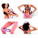 Infinité Aro de Yoga y Pilates Color Purpura 38cm Diametro IF-AY1