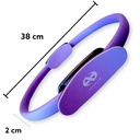 Infinité Aro de Yoga y Pilates Color Purpura 38cm Diametro IF-AY1