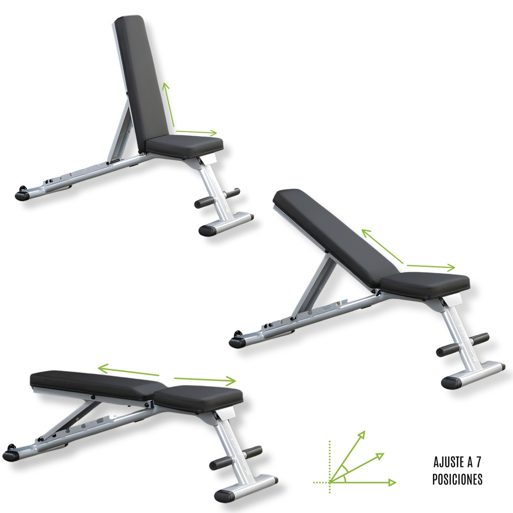 Body Solid Banco Multiposiciones Plegable/Folding Bench BS-GFID225