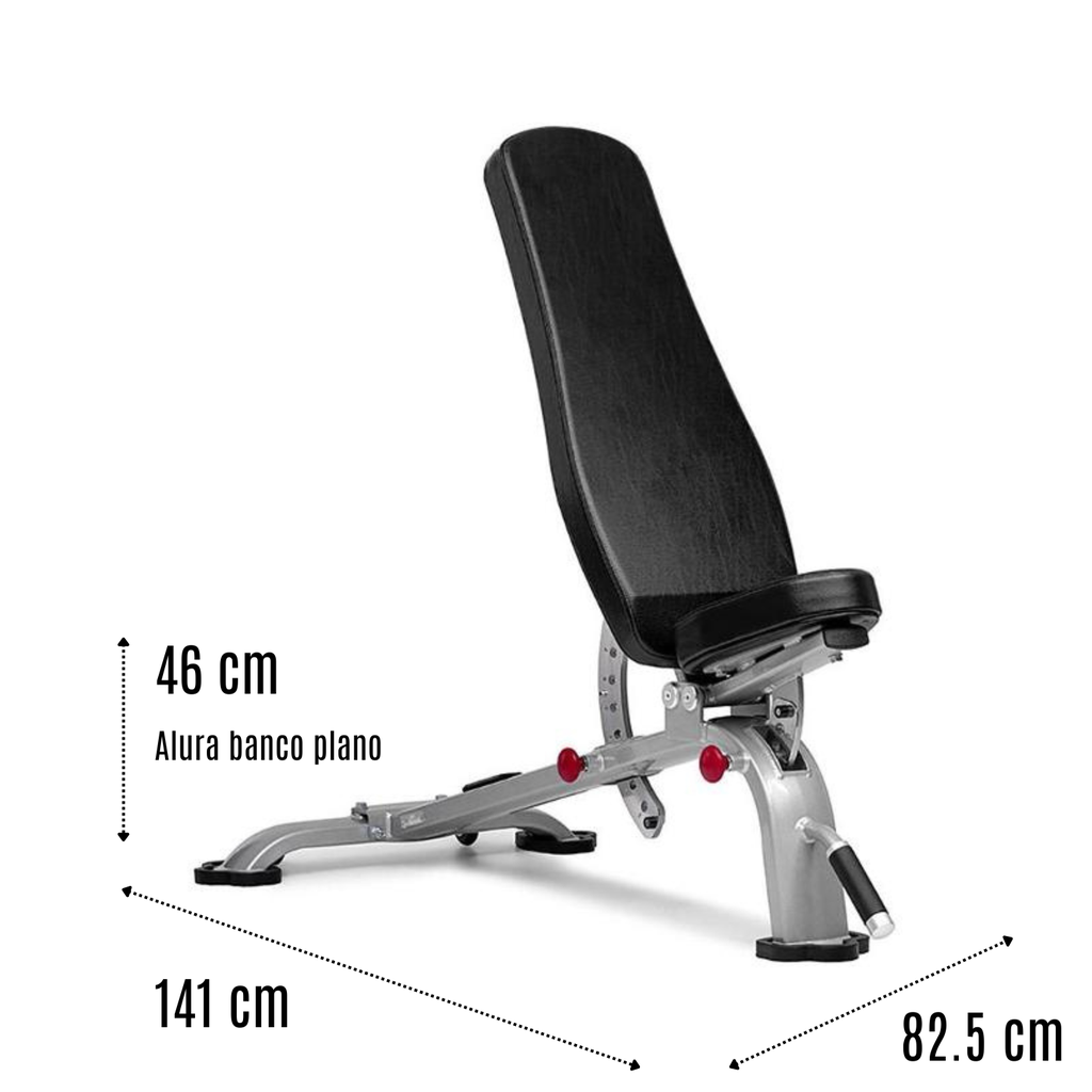 Infinité Strong Banco Multiposiciones/Banco Ajustable de 0 a 90º/Multiposition bench IF-BC03