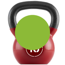 Bodytone Pesa Rusa / Kettlebell 16kg BT-K16