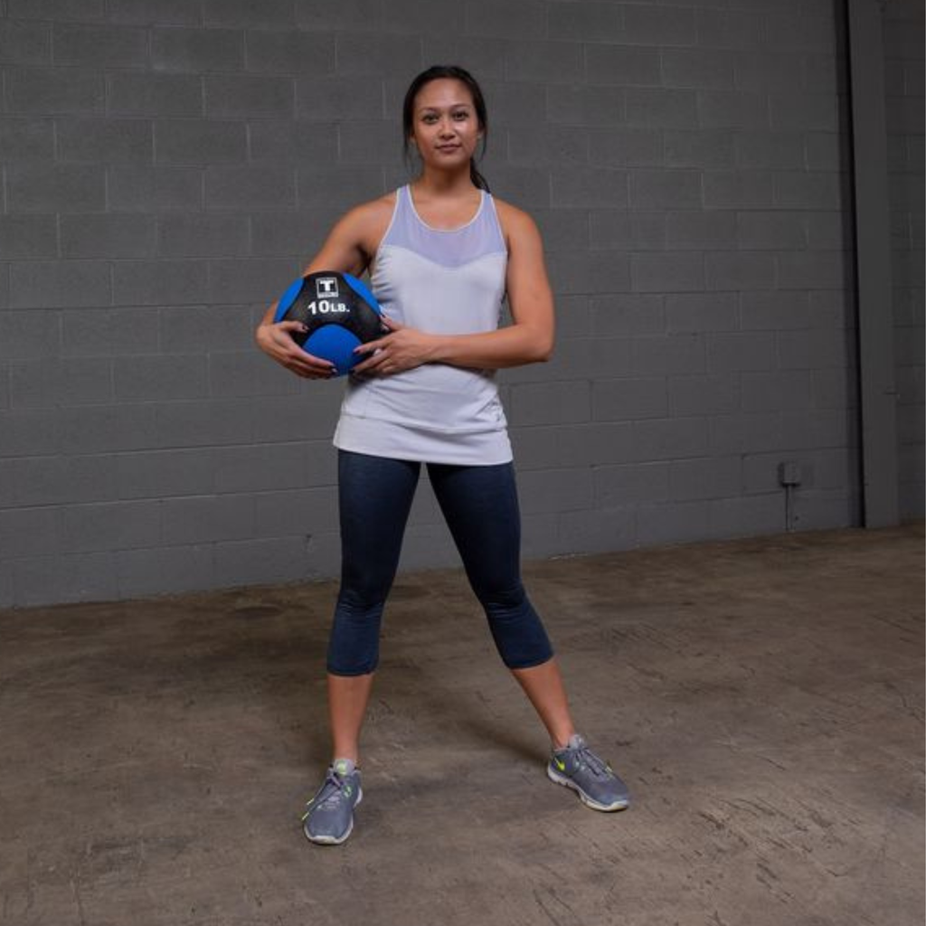 Body Solid Balón medicinal 10 LB / Pelota de azote / Medicine Ball BS-BSTMB10