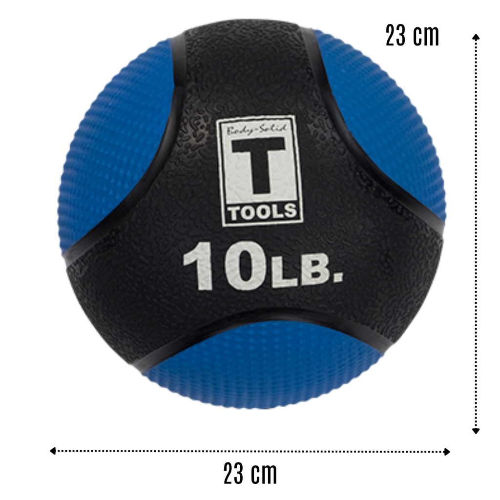 Body Solid Balón medicinal 10 LB / Pelota de azote / Medicine Ball BS-BSTMB10