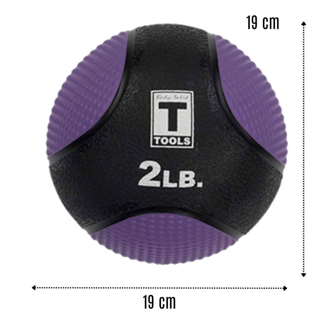 Body Solid Balón Medicinal 2 LB / Pelota de azote / Medicine Ball BS-BSTMB2