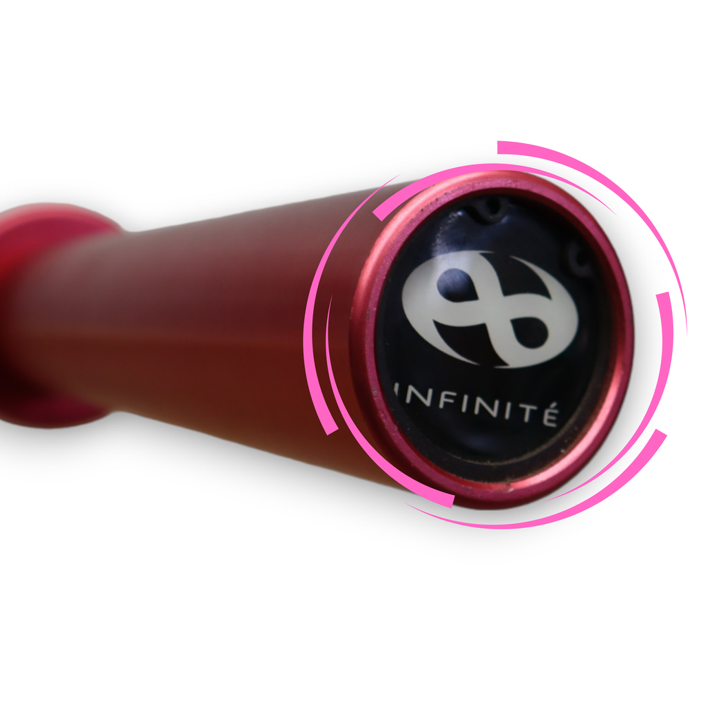 Infinité Barra Olímpica de Aluminio Color Rojo 180 CM 5 KG IF-180/RED