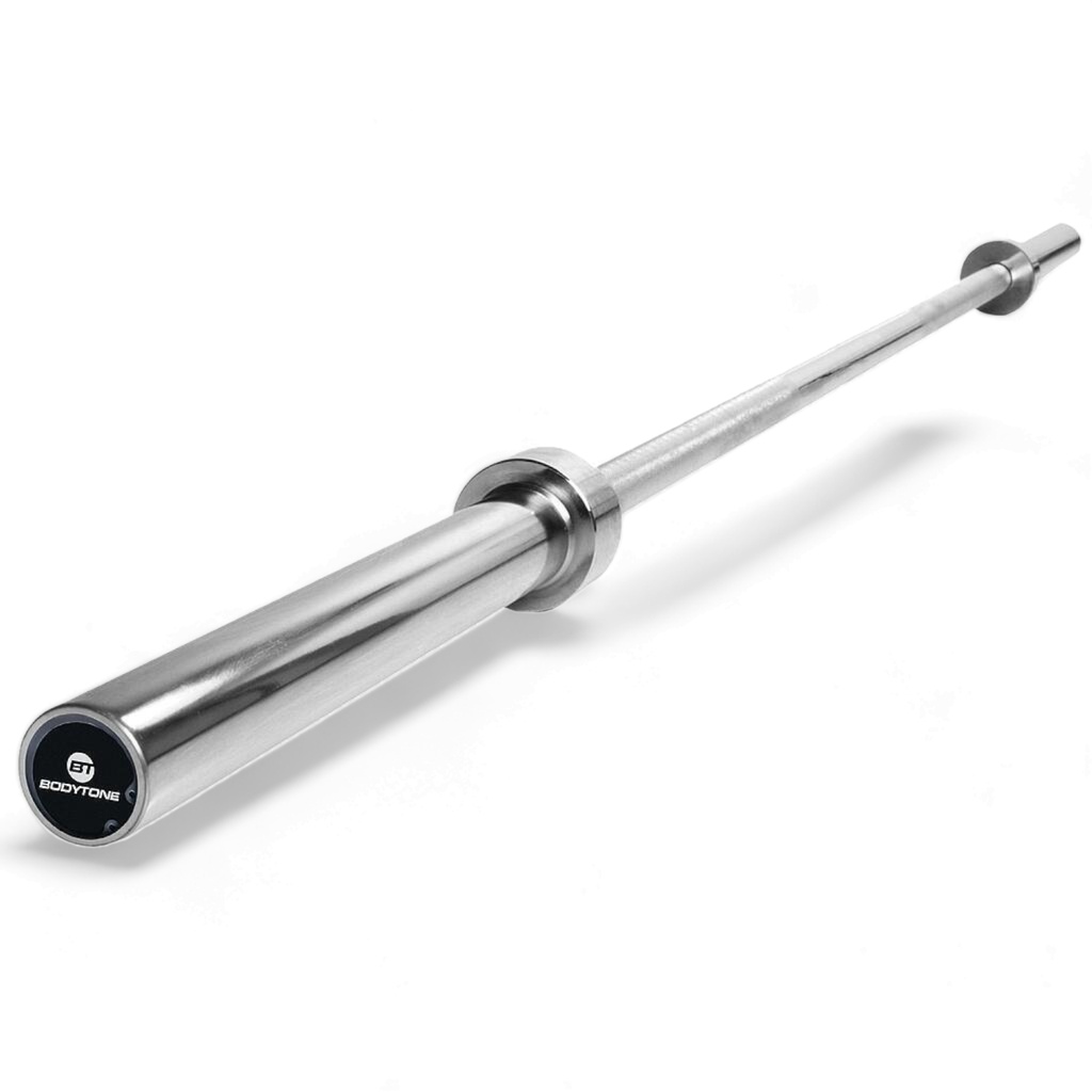  Barra Olímpica  2.20m para discos estándar de 28mm /Incluye seguros de resorte BT-220/28