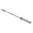 Barra Olimpica 220 cm(Ø 50mm) Incluye seguros de resorte BT-220/OL (BT-220/50)