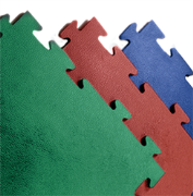 Infinite Piso Comercial 7 mm Rompecabezas 50x50 cm colores Rojo, Azul, Verde Gris y Amarillo IF-Piso-N7-Color