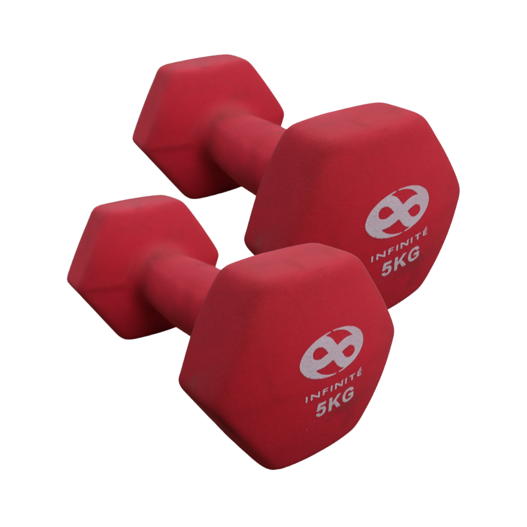 Infinité Par de Mancuernas de Neopreno 5kg IF-MN5