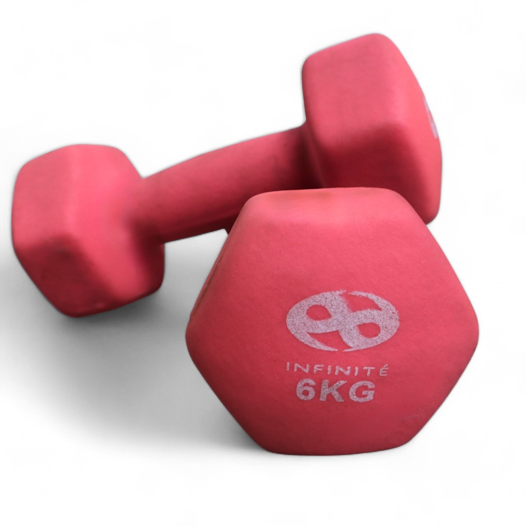 Infinité Par de Mancuernas de Neopreno 6kg IF-MN6