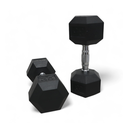 Infinité Mancuerna Hexagonal Goma de alta Resistencia Par 35 Libras IF-HL35