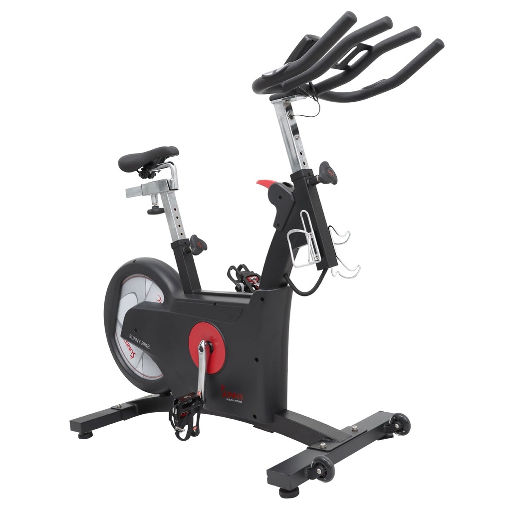 Sunny Fitness Bicicleta estática indoor con Volante de inercia trasero 40lb SF-B1852