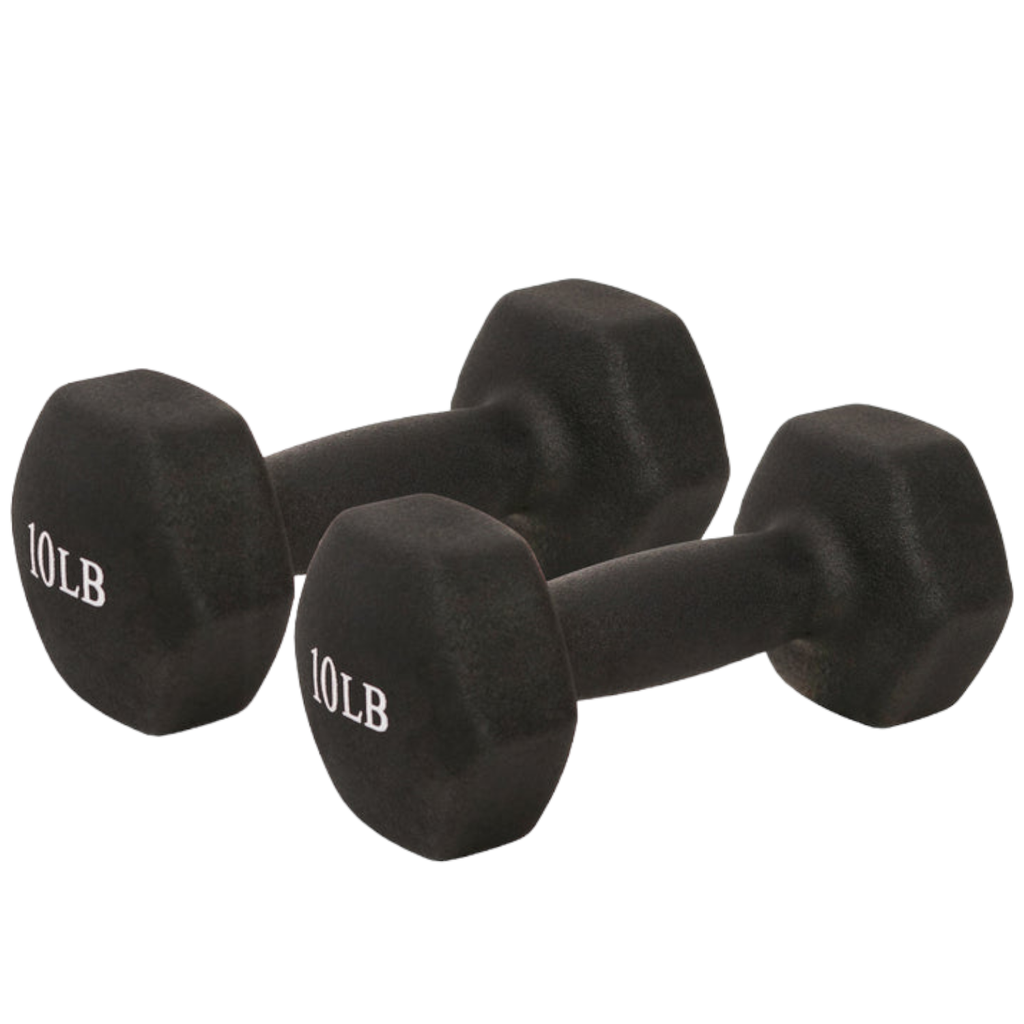 Mancuerna de Neopreno 10 lb Sunny Health & Fitness (Par) SF-NO.021-10-PAR