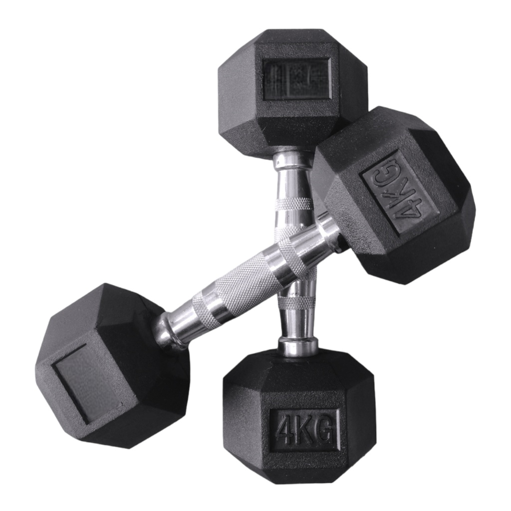 Infinité Mancuerna Hexagonal de 4 Kg Linea Economica IF-LEHK4 (PAR)