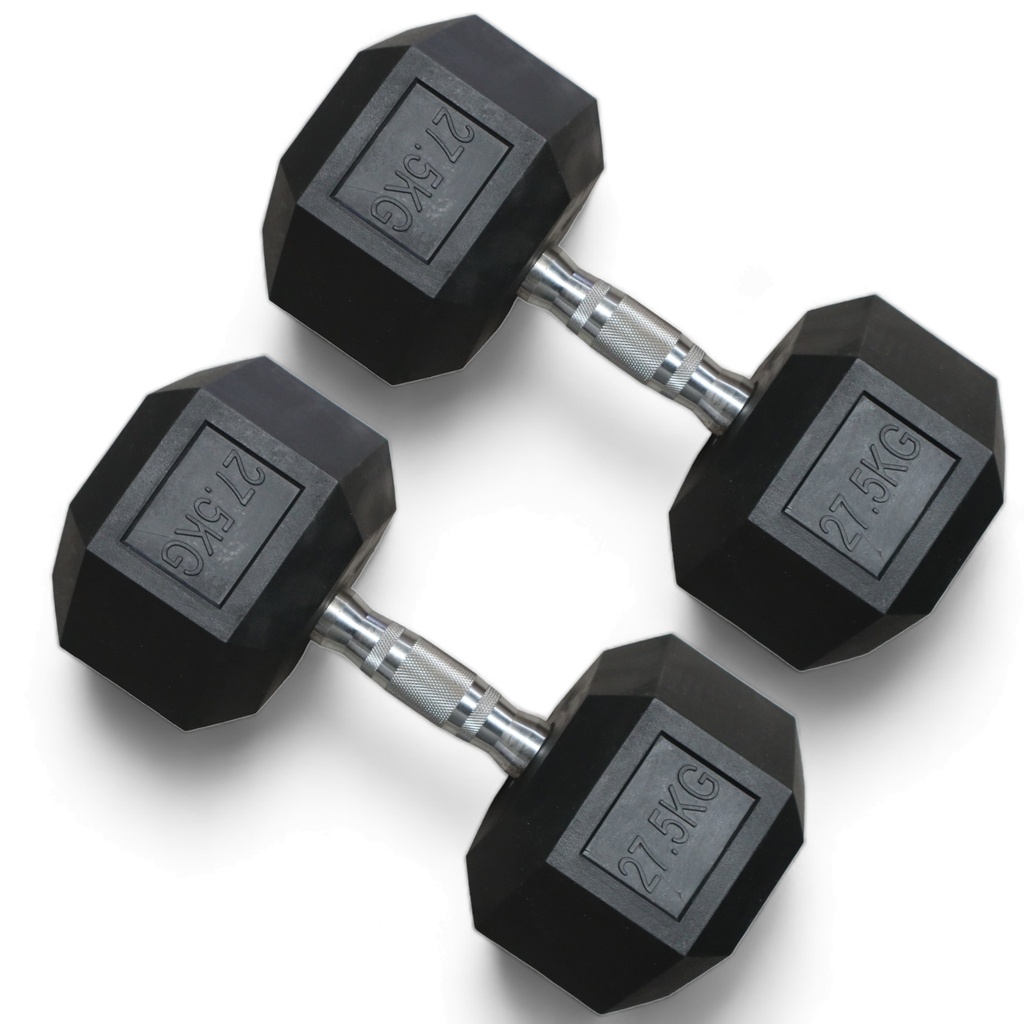 Infinité Mancuern Hexagonal de 27.5 kg Linea Economica IF-LEHK27.5 (PAR)