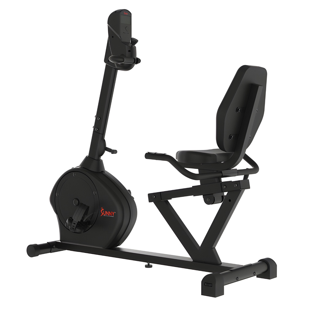 Sunny Fitness Bicicleta Recumbente con Brazos color Negro/ Recumbent bike with Arm Excerciser Black SF-RB4631B