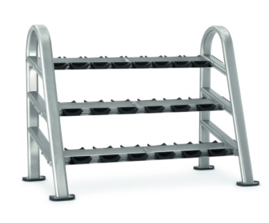 Star Trac Rack para 10 pares de mancuernas 3 Niveles 9IN-R8002