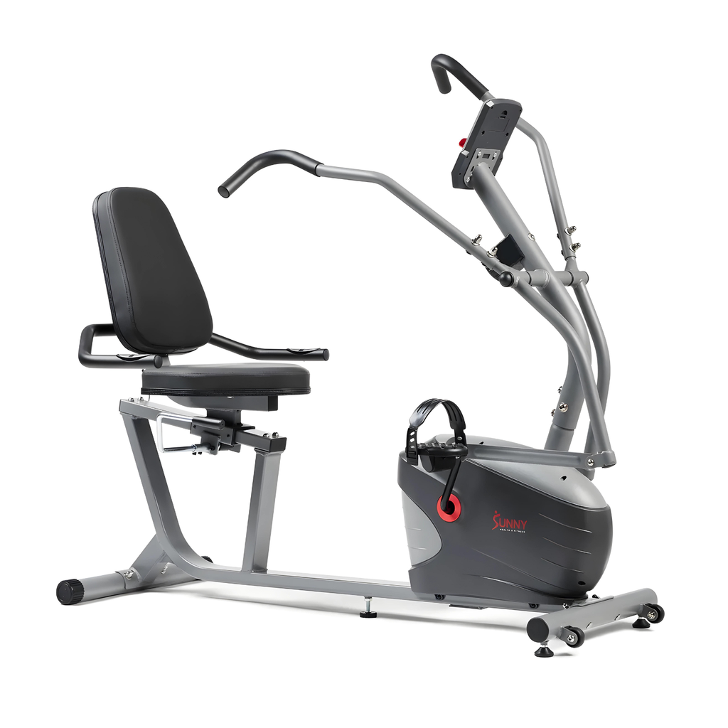 Sunny health & fitness Bicicleta reclinada interactiva de alto rendimiento SF-RB420032