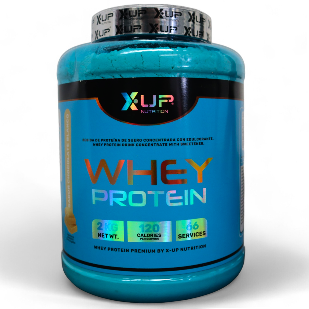WHEY Proteína Premium Chocolate Blanco / Premium White Chocolate Protein 2 Kg WI-WP2K-CB