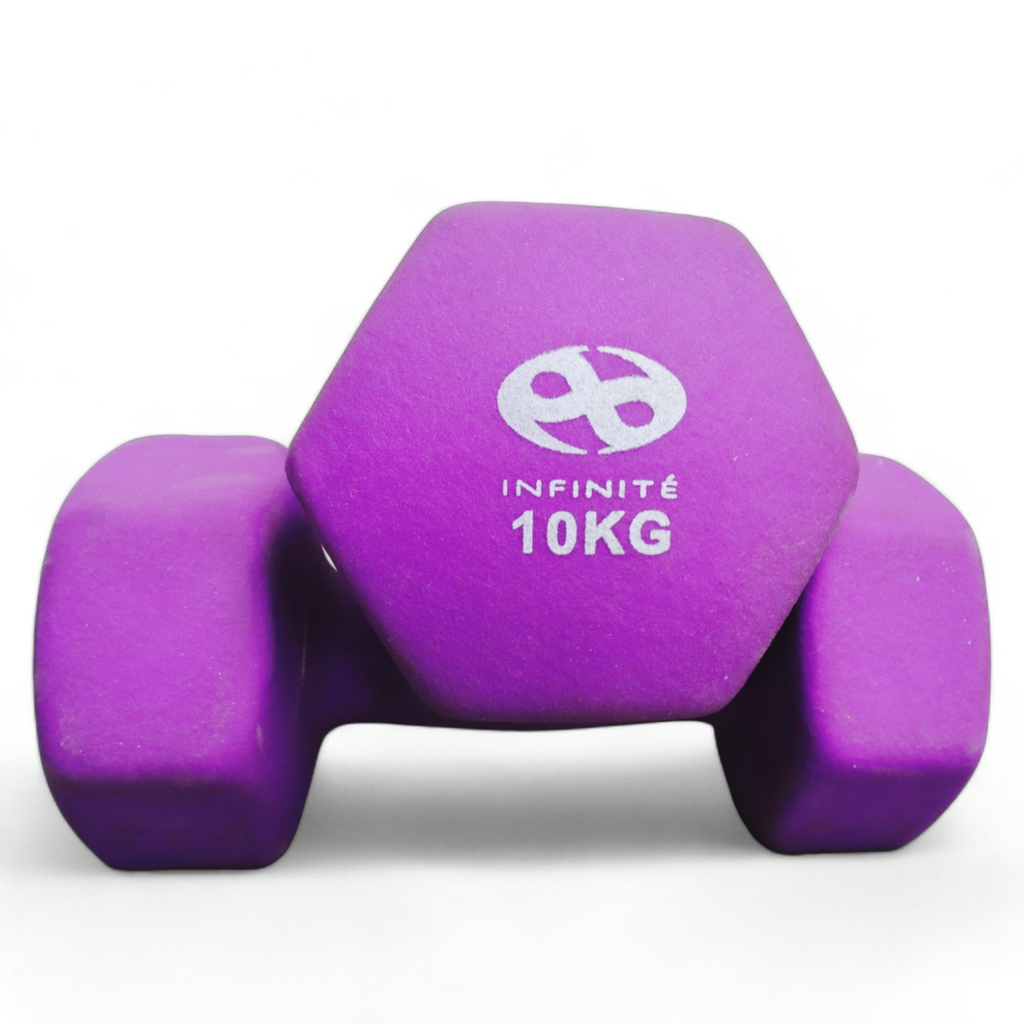Infinité Par de Mancuernas de Neopreno 10kg IF-MN10 