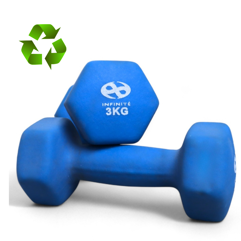 Infinité Par de Mancuernas de Neopreno 3kg ECO-IF-MN3
