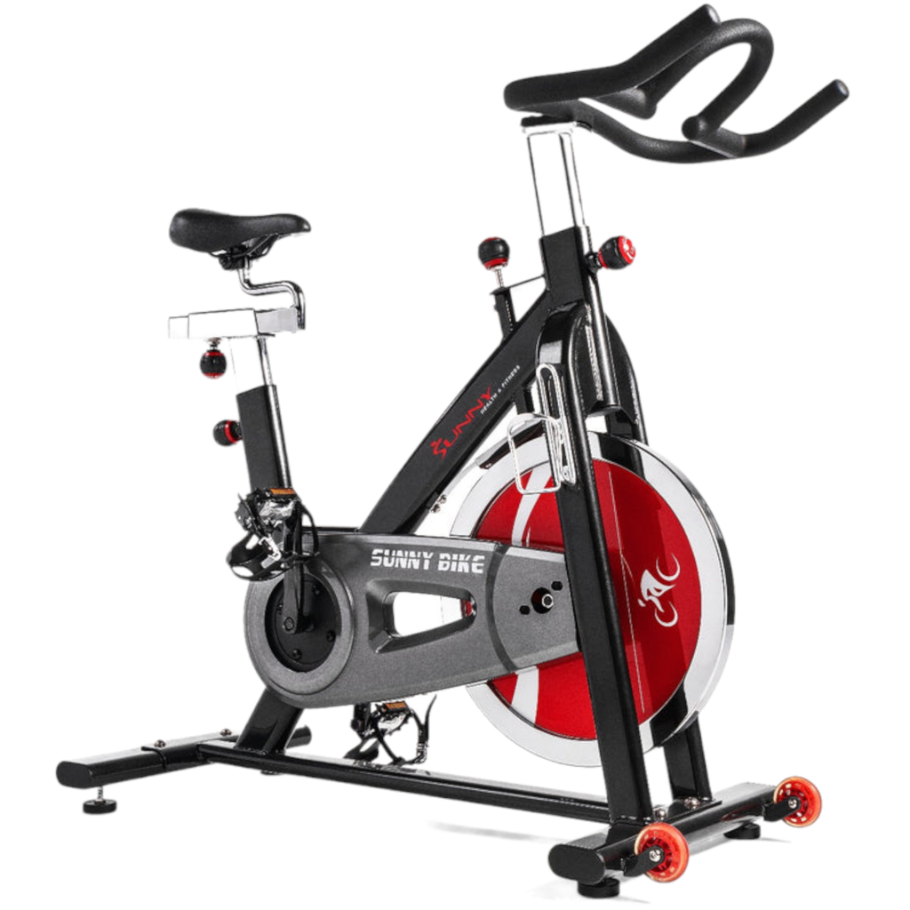 Sunny Health & Fitness Bicicleta para Ciclismo Interior con Transmisión de Correa SF-B1002