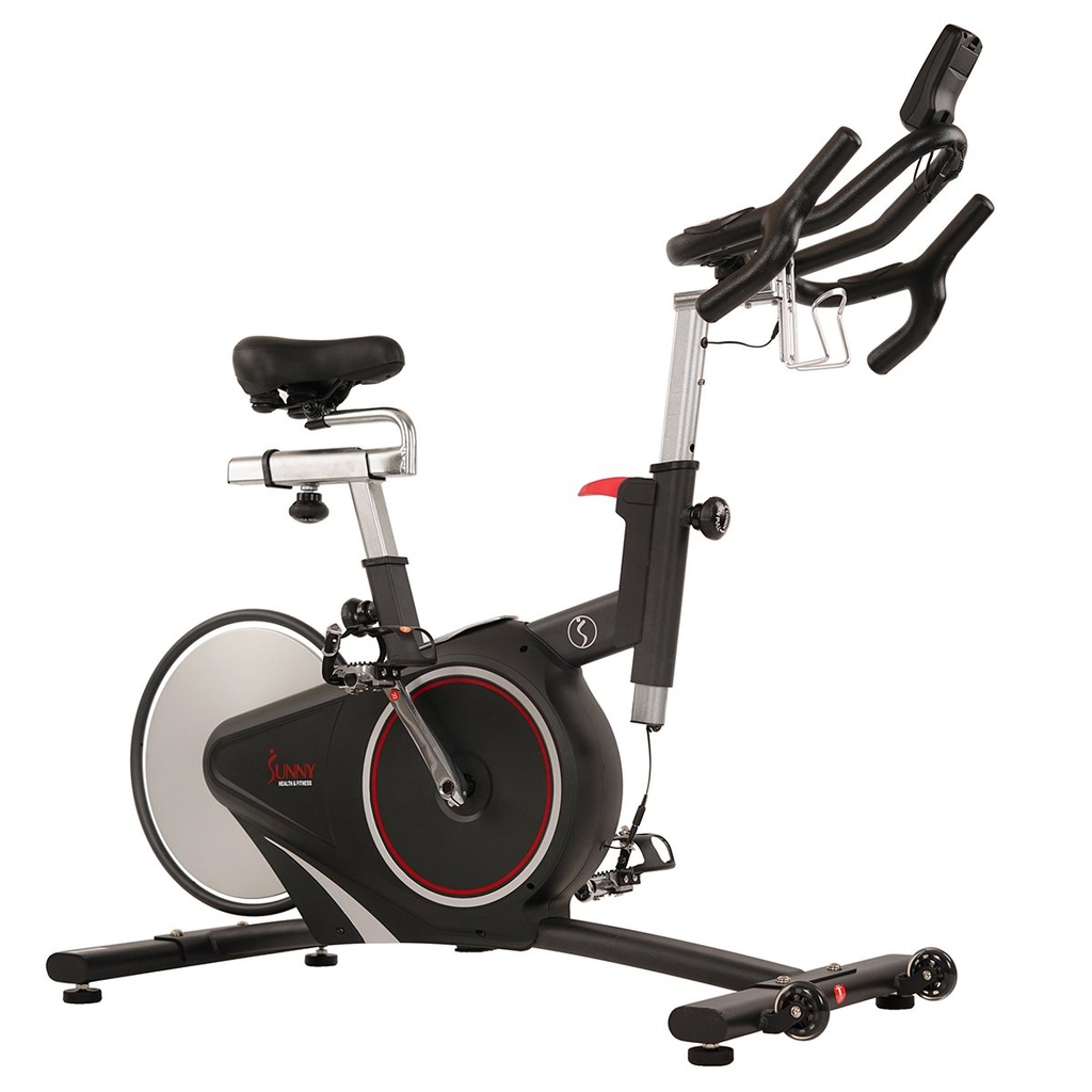 Sunny Health & Fitness Bicicleta Magnética de Ciclismo de Trasmisión por Correa SF-B1709