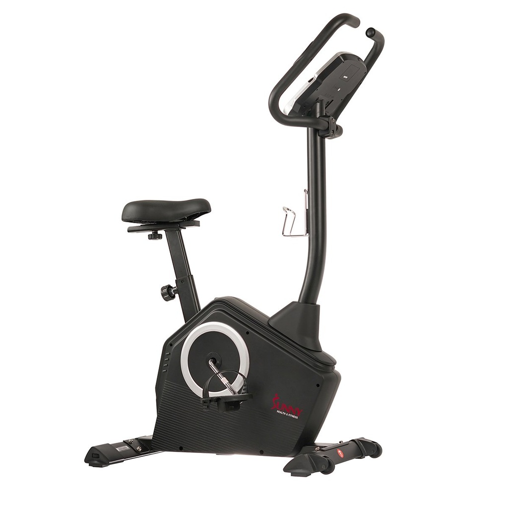 SUNNY Bicicleta Vertical Programable con monitor y control de pulso SF-B2883