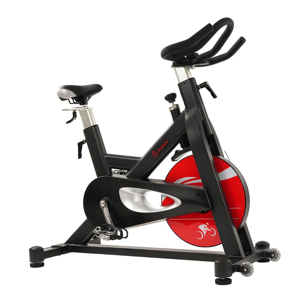Sunny Health & Fitness Bicicleta Magnetica Traccion Por Banda SF-B1714