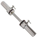 Sunny Barra Olímpica corta de 20" con seguros para armar tus mancuernas SF-OB-20