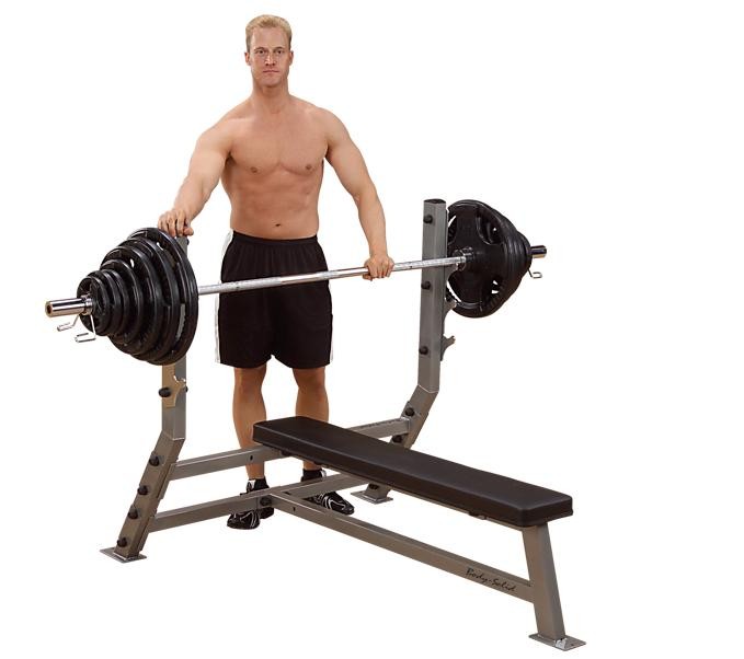 Body Solid Banca Para Pecho Horizontal BS-SFB349G