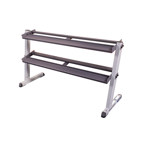Body Solid Rack Para Mancuernas Hexagonales 2 Niveles GDR60-2