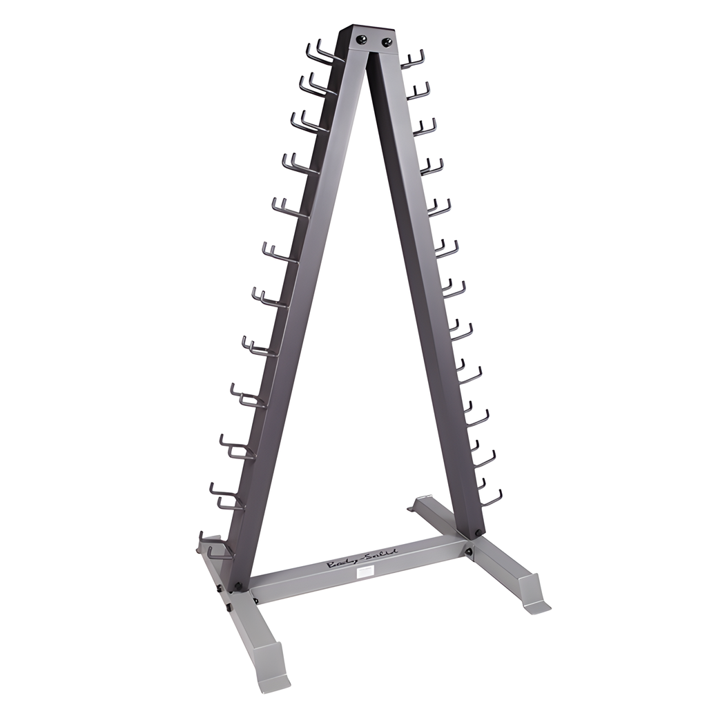 Body Solid Rack estante vertical para 12 pares de mancuernas pequeñas BS-GDR24