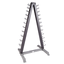 Body Solid Rack estante vertical para 12 pares de mancuernas pequeñas BS-GDR24