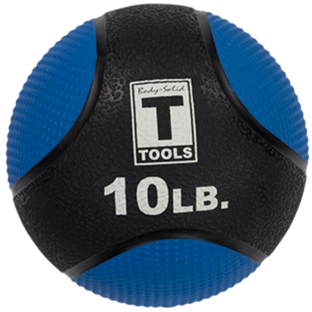 Body Solid Balón medicinal 10 LB / Pelota de azote / Medicine Ball BS-BSTMB10