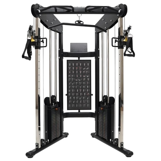[FU-FT] Force USA Gimnasio todo en Uno / Personal Trainer Machine/Crossover en V/Polea Dual / Multifuncional Gym FU-FT