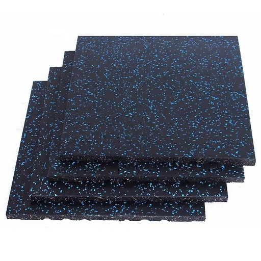 [IF-PISO-N10] Infinité Piso de gimnasio tipo loseta 50x50 10mm Azul 4 Piezas por M² IF-PISO-N10