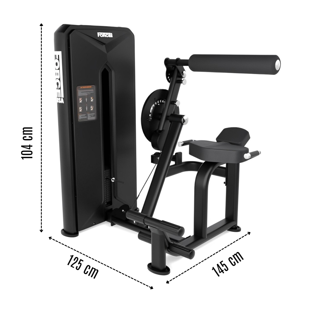 Force USA Abdominales y Extensión de Espalda- Abdominal / Back Extension Machine F-K-ABE