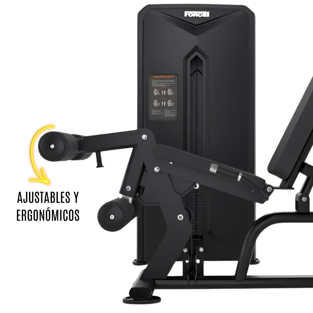Force USA Extensión y Curl de Piernas- Leg Extension / Leg Curl Machine F-K-LELC