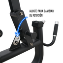 Force USA Extensión y Curl de Piernas- Leg Extension / Leg Curl Machine F-K-LELC